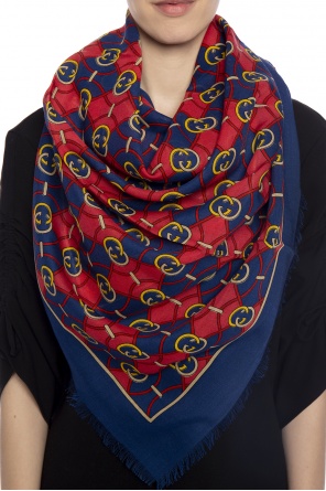 Patterned scarf, zdjęcie 2 Patterned scarf od Gucci